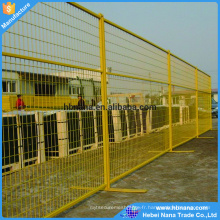 Panneaux de clôture temporaires en vente chaude au Canada et aux États-Unis/clôture en métal